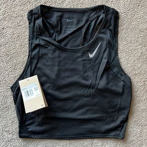 Nike Womens Dri-Fit cropped singlet XS